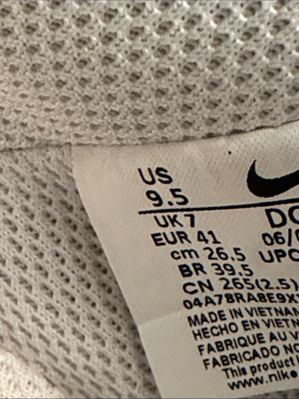 NEW Nike White Sneakers with Leopard-Print Swoosh